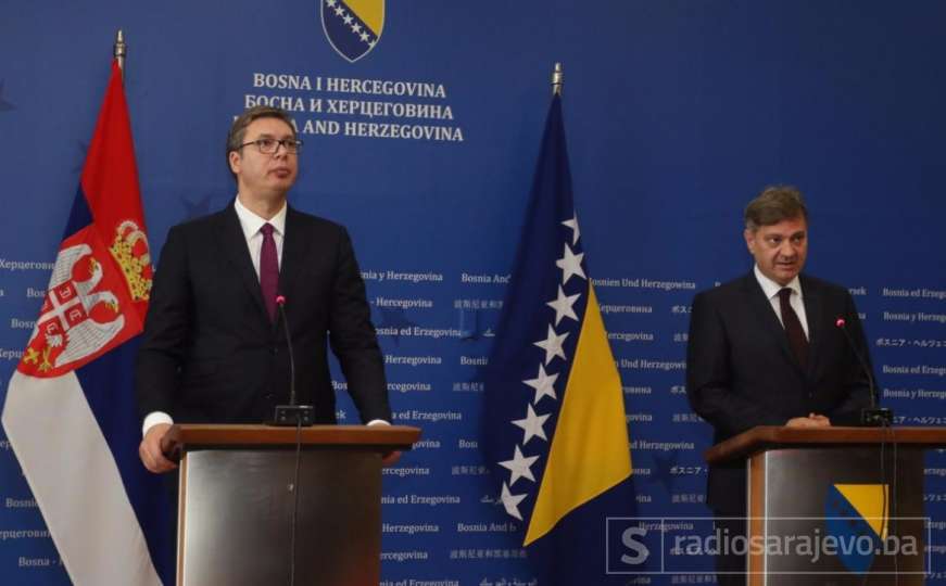 Vučić i Zvizdić: Cilj je vanjskotrgovinska razmjena od dvije milijarde eura